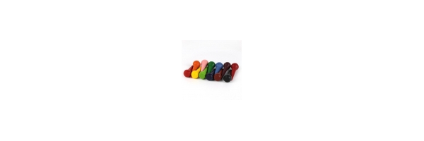cone shaped wax crayons