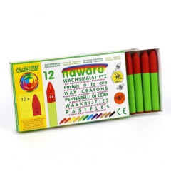 wax crayons nawaro, carton, 12 pieces - vermillion