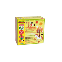 SOFT-Knete nawaro, 4er Set Balu - orange, braun,...