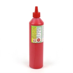 finger paint nawaro, 500ml bottle - red