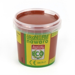 finger paint nawaro, 150g cup - brown