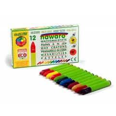 Wachskreide nawaro, Kartonetui - 12 Farben
