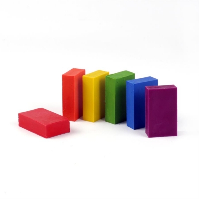 wax blocks nawaro unicorn, carton - 6 colors