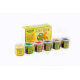 SOFT modelling clay nawaro, 6-color set "Classic" - yellow, green, red, blue, brown, black