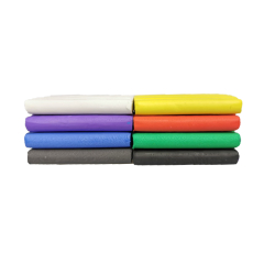 Bunte Knete, 500g, immer weich - 8 Farben