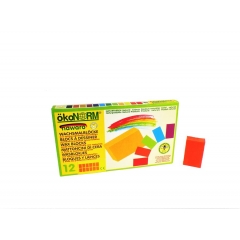 Wachsmalblock nawaro, Kartonetui, 12 St�ck - orange