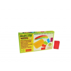 wax blocks nawaro, carton, 12 pieces - vermillion