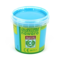finger paint nawaro, 150g cup - cyan