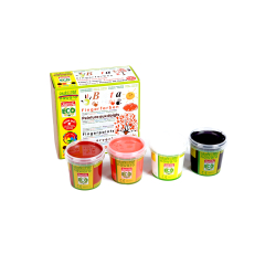 Fingerfarben nawaro, 4er Set Beta - orange, braun,...