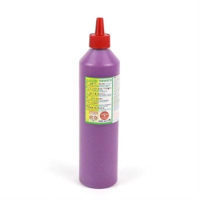 Fingerfarbe nawaro, Flasche 500ml - violett