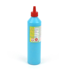 finger paint nawaro, 500ml bottle - cyan