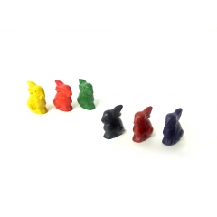 Waxfigure Buni nawaro, 6er Classic (yellow, red, blue,...