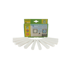 Tacre 12 blackboard chalk, white, cardboard box
