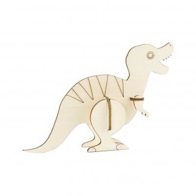Wooden stick figure - T-Rex