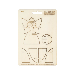 Wooden stick figure -"Ecofee"