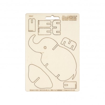 Wooden figure -Elephant