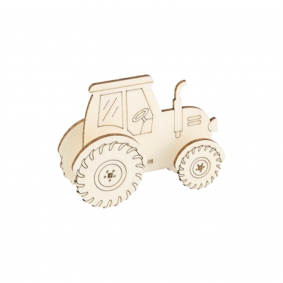 Wooden figure -Tractor