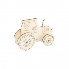 Wooden figure -Tractor